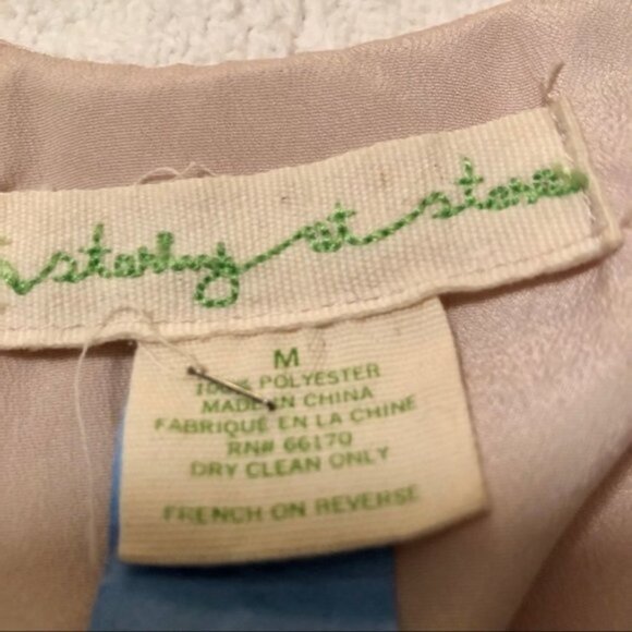 Urban Outfitters Top Cream with Thin Chain Trim Sleeveless size Medium - Picture 8 of 10